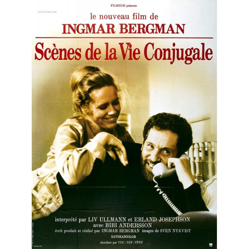 Affiche Scènes de la Vie Conjugale (de Ingmar Bergman)