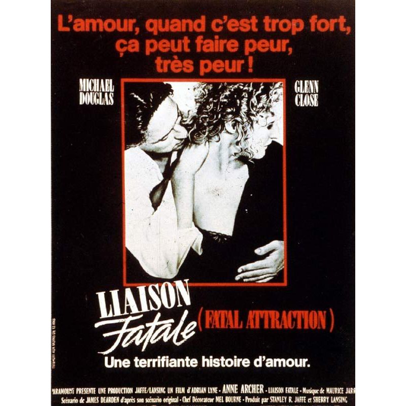 Affiche Liaison Fatale (avec Michael Douglas)