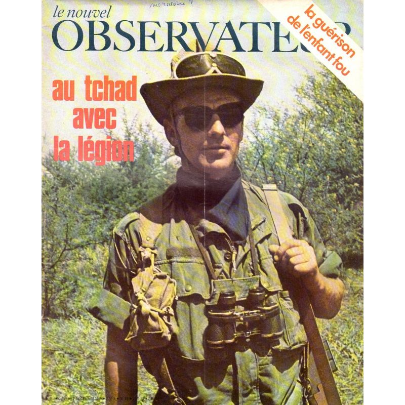 Le Nouvel Observateur n° 264 - 1 décembre 1969 - Au Tchad avec la Légion