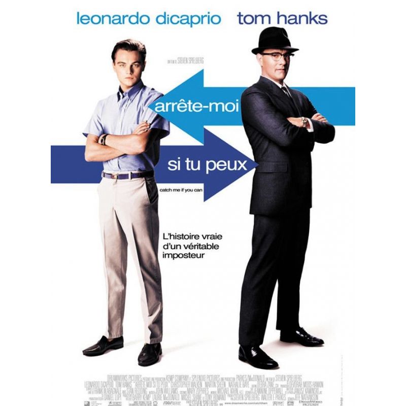 Affiche Arrête-moi si tu peux (de Steven Spielberg)