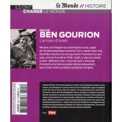 BEN GOURION - L'artisan d'Israël (Le Monde // Histoire)
