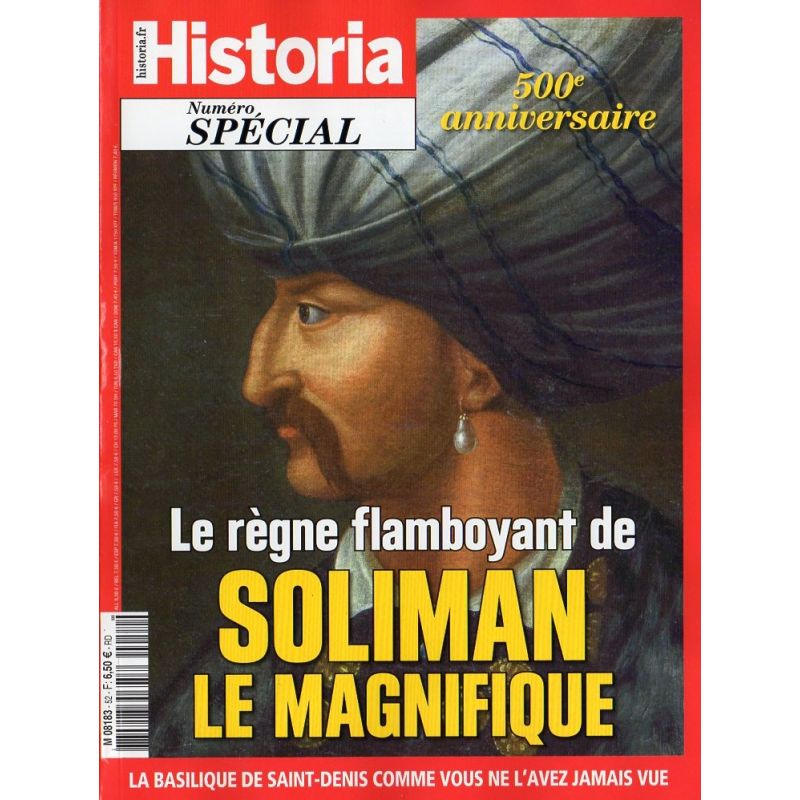 Historia Spécial n° 52 - Le règne flamboyant de Soliman le magnifique
