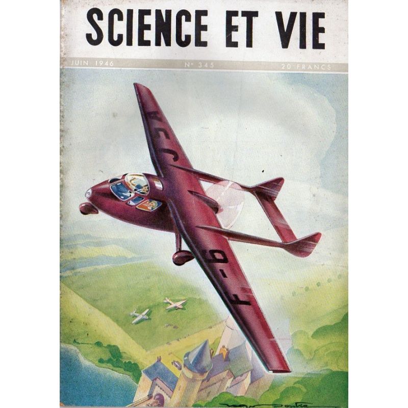 Science & Vie n° 345 - Juin 1946 - L'avion taxi