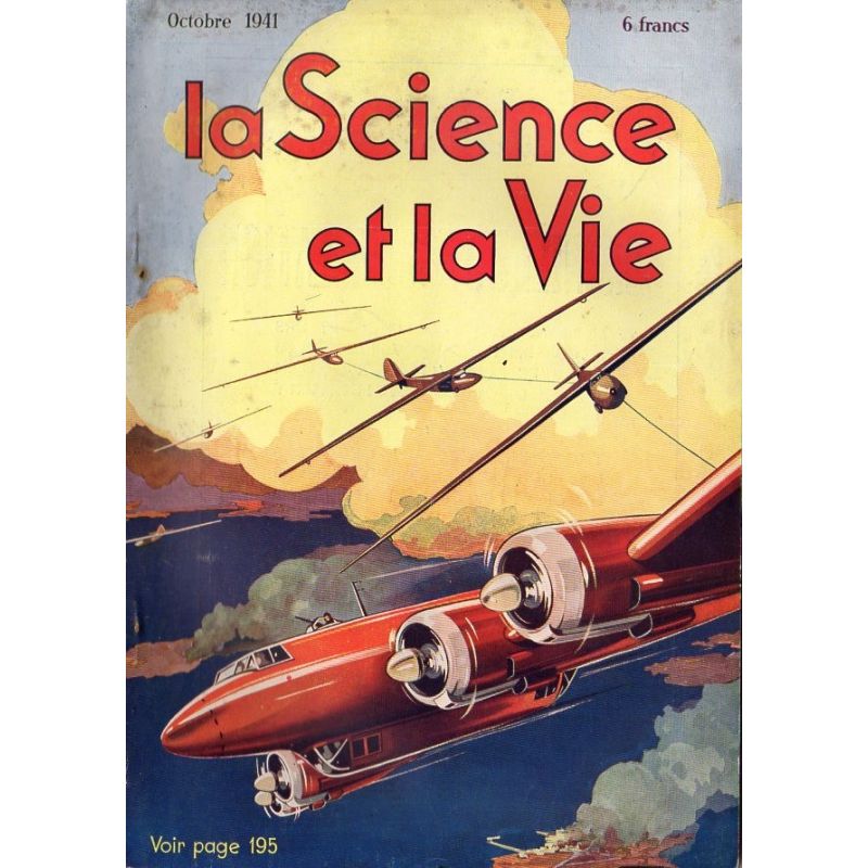 Science & Vie n° 290 - Octobre 1941 - Le bombardement en piqué