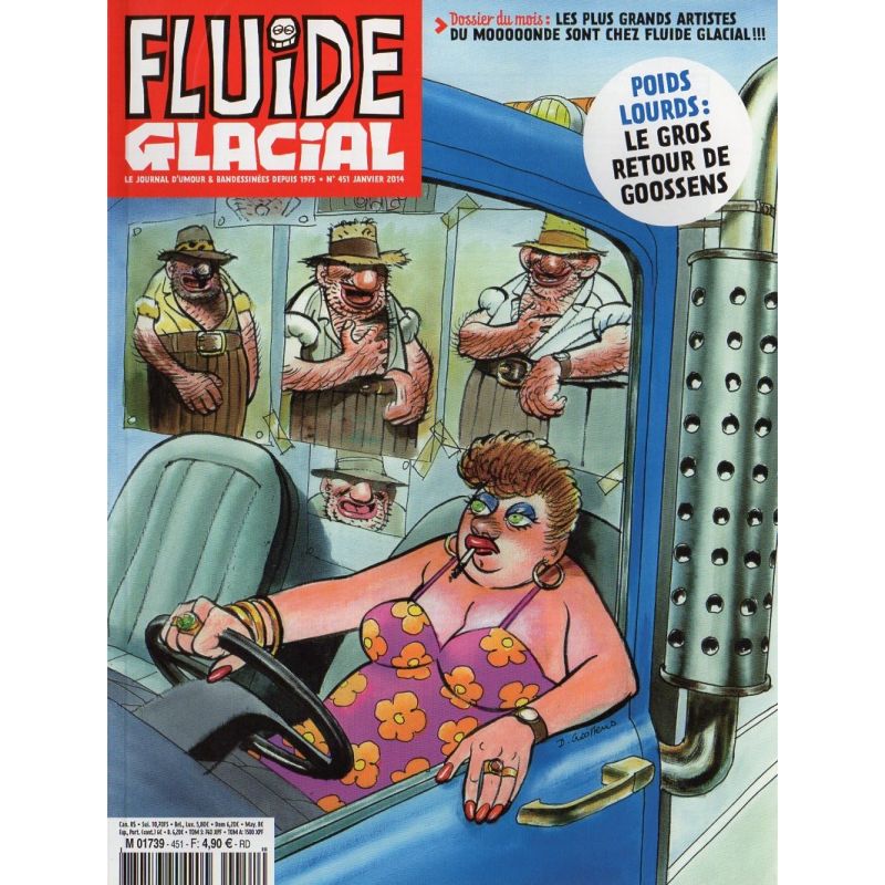 Fluide Glacial n° 451 - Le Gros retour de Gossens