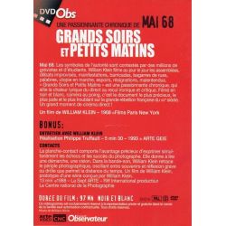 Grands Soirs et Petits Matins (de William Klein) - DVD Zone 2