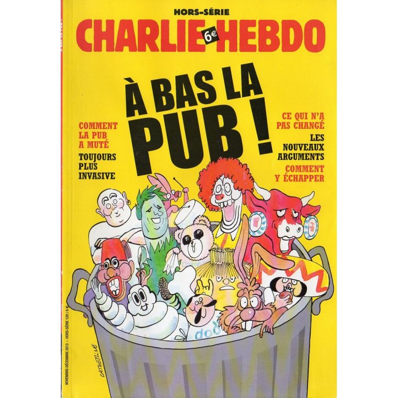 Charlie Hebdo Hors-série n° 12H - A bas la Pub !