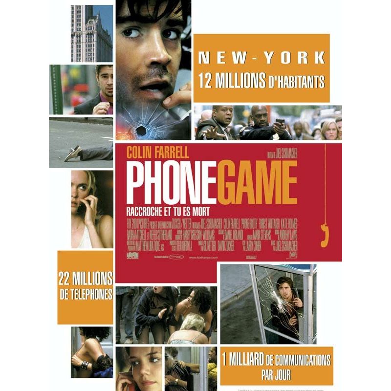 affiche Phone Game (avec Colin Farrell)