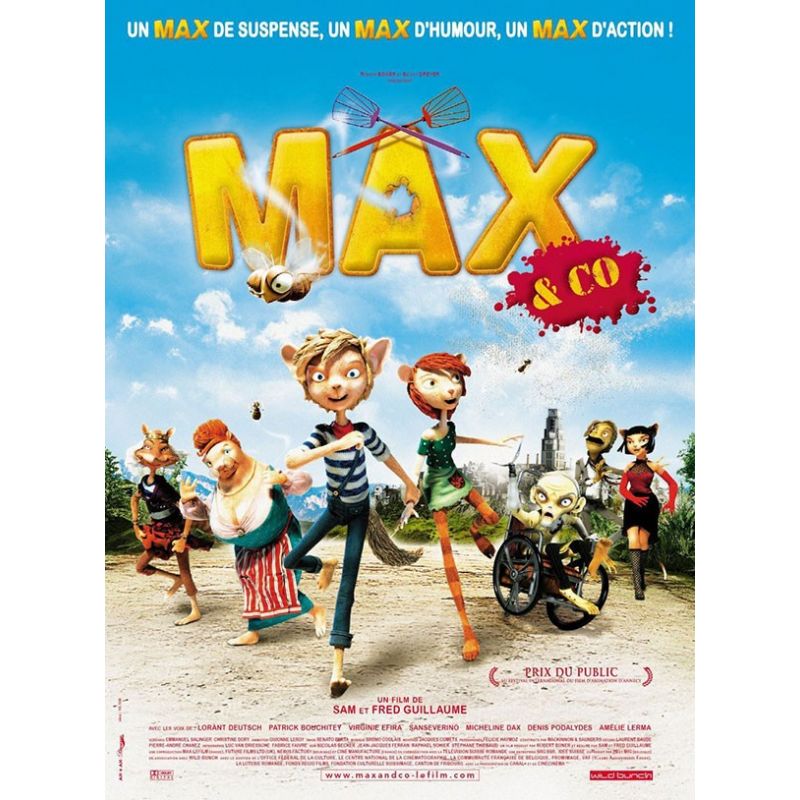 affiche film Max & Co (de Frédéric & Samuel Guillaume)