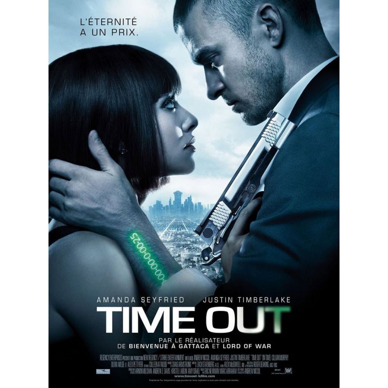 affiche du film Time Out (avec Justin Timberlake)