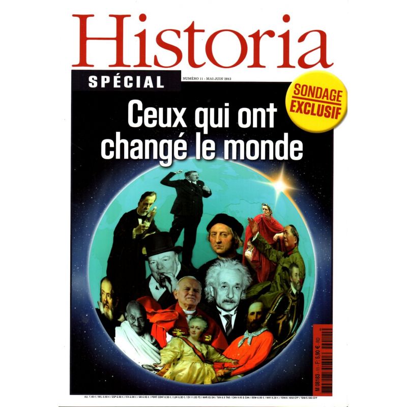 Historia Spécial n° 11- Ceux qui ont changé le monde