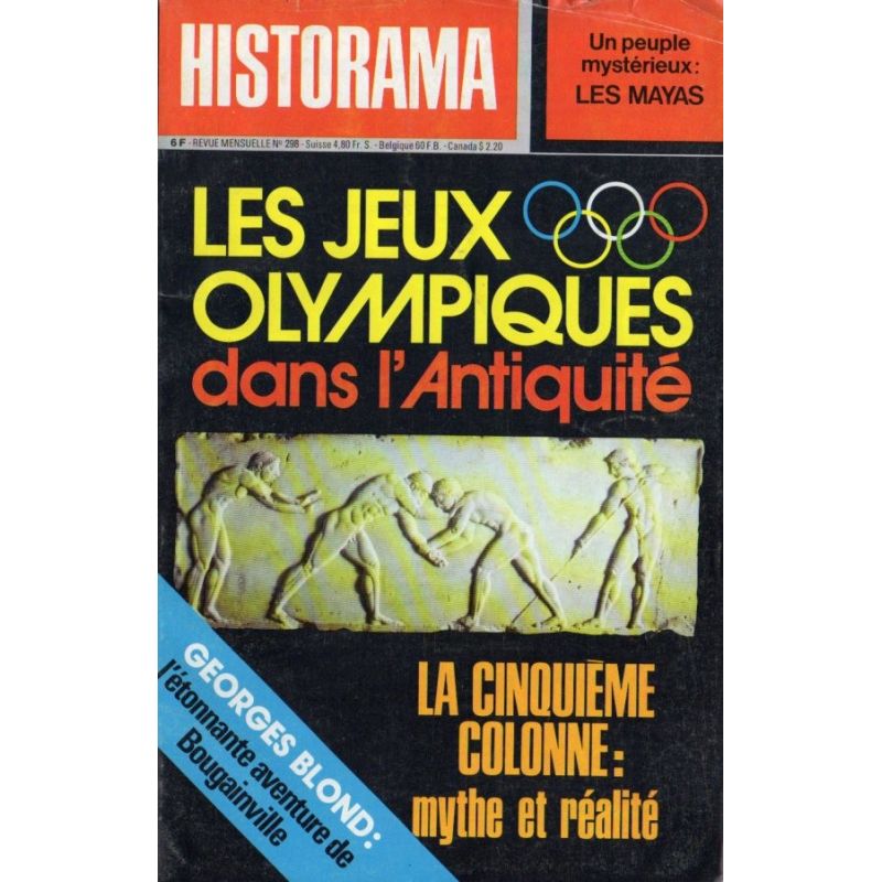 Historama n° 298 - Les Jeux Olympiques dans l'Antiquité