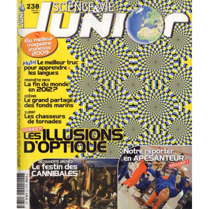 Science & Vie Junior n° 238 - Les Illusions d'Optique