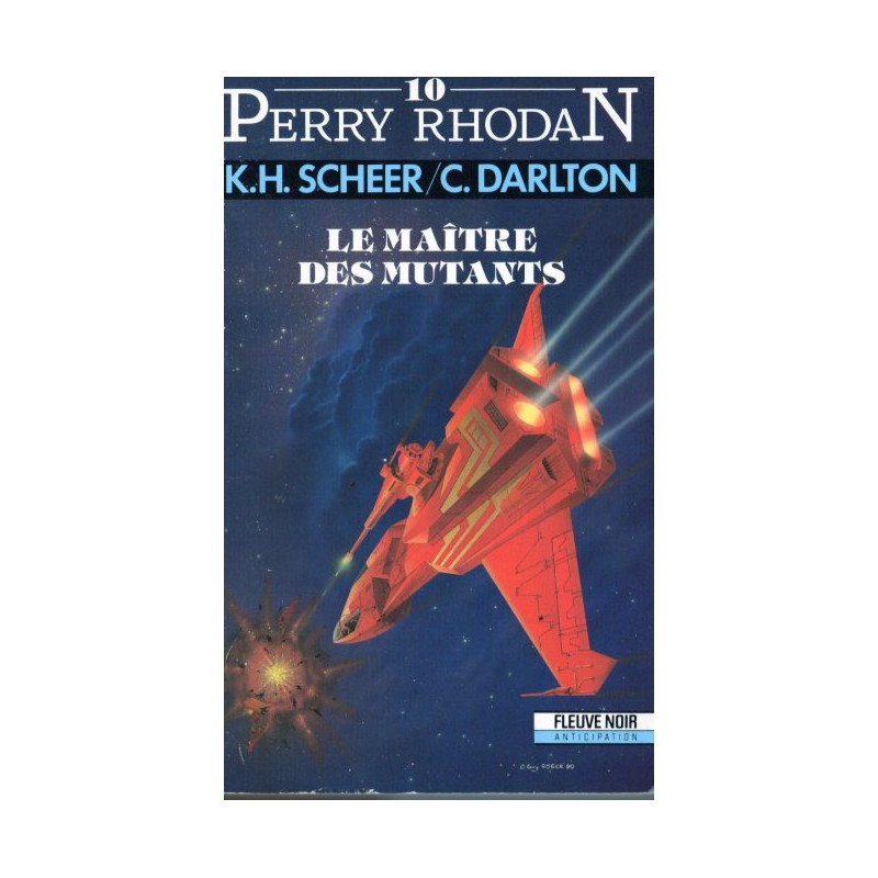 Perry Rhodan n° 10 - Le Maître des mutants (K.H. Scheer & Clark Darlton) Science-fiction