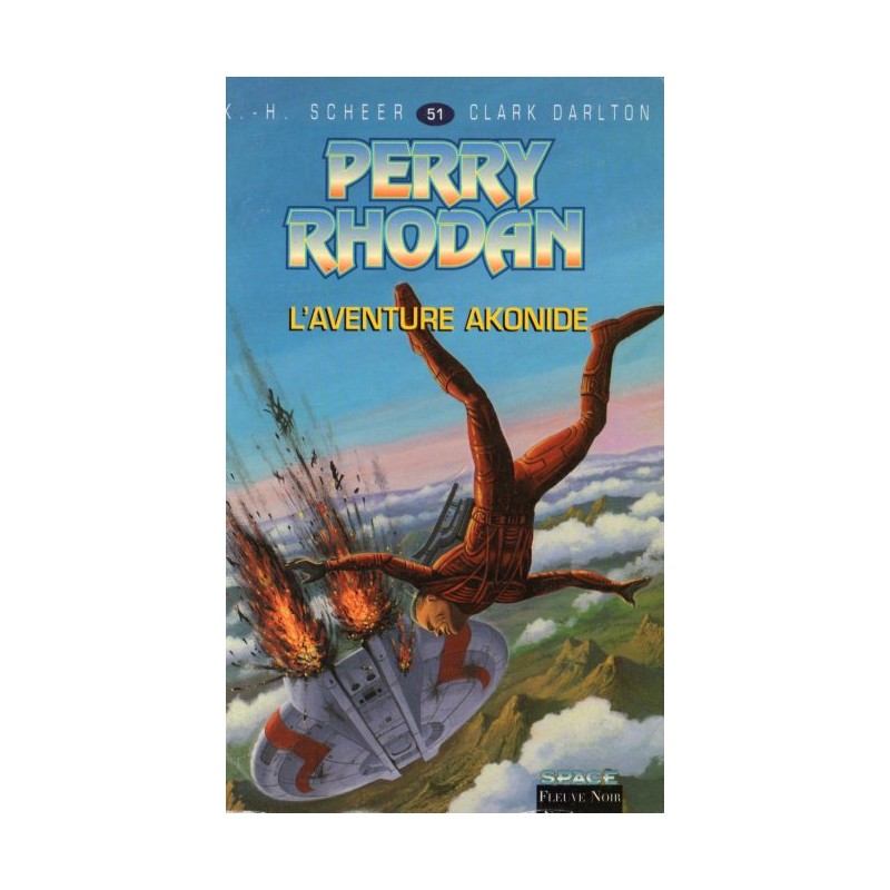 Perry Rhodan n° 51 - L'Aventure akonide (K.H. Scheer & Clark Darlton) Science-fiction