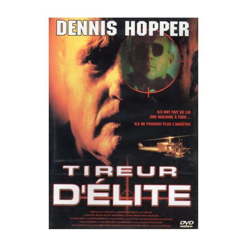 Tireur d'élite (avec Dennis Hopper) - DVD Zone 2