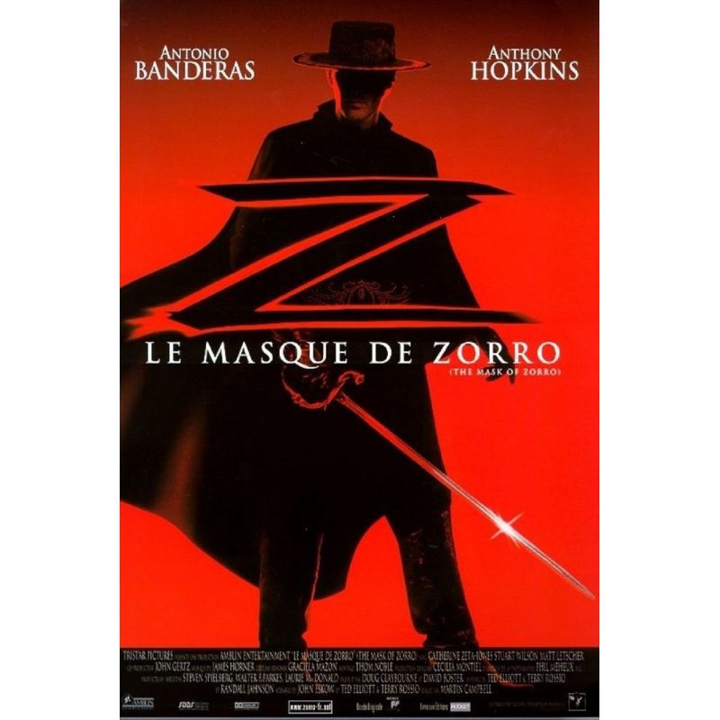 Affiche Le Masque de Zorro (Antonio Banderas)