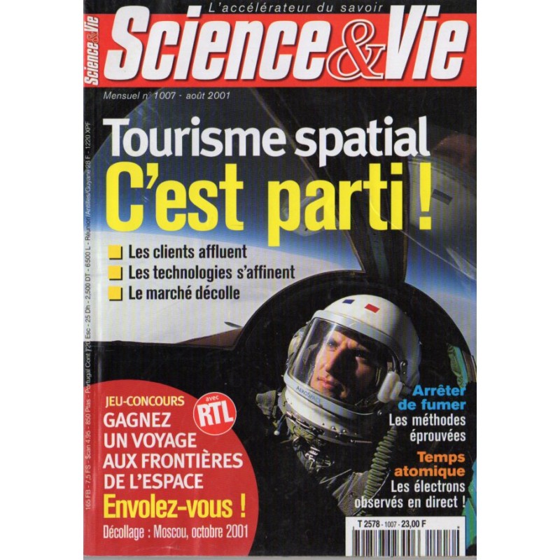 Science & Vie n° 1007 - Tourisme spatial - C'est parti !