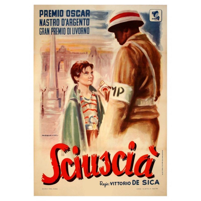 Affiche Sciuscià (de Vittorio De Sica)