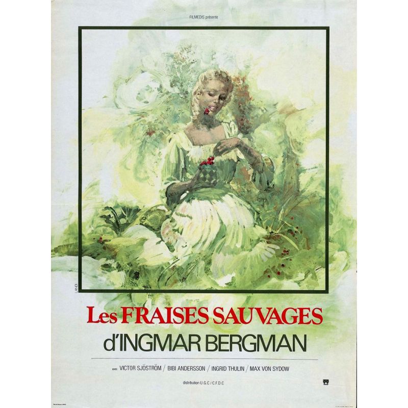 Affiche Les Fraises Sauvages (de Ingmar Bergman)