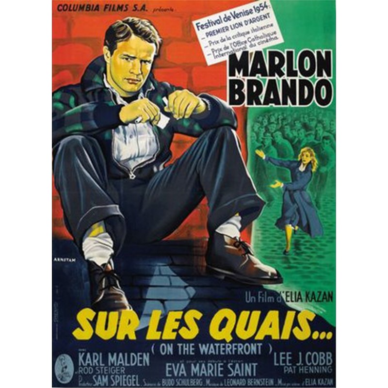 affiche film Sur les Quais (de Elia Kazan)
