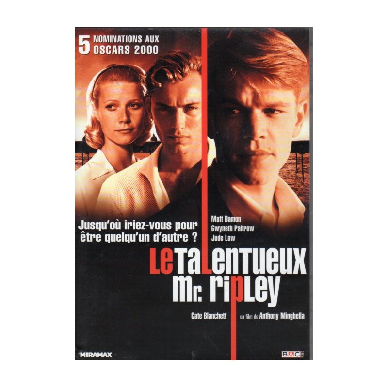 Le Talentueux Mr. Ripley (avec Matt Damon) - DVD Zone 2