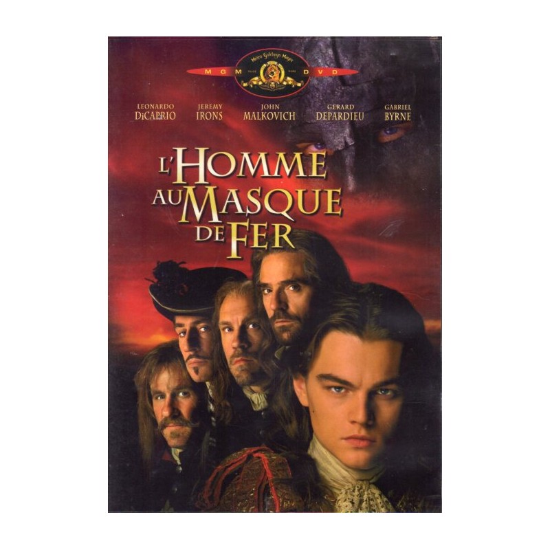 L'Homme au masque de fer (avec Leonardo DiCaprio) - DVD Zone 2