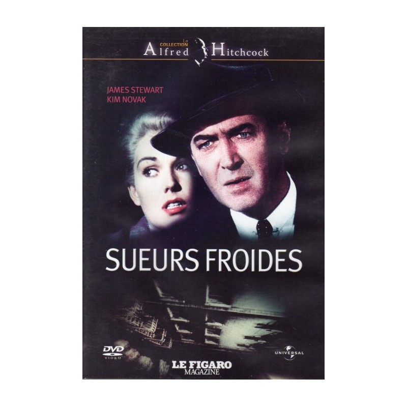 Sueurs froides (de Alfred Hitchcock) - DVD Zone 2
