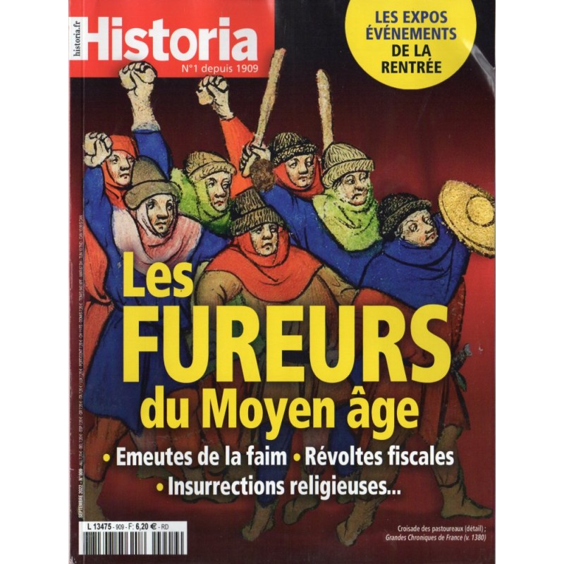 Historia n° 909 - Les FUREURS du Moyen âge