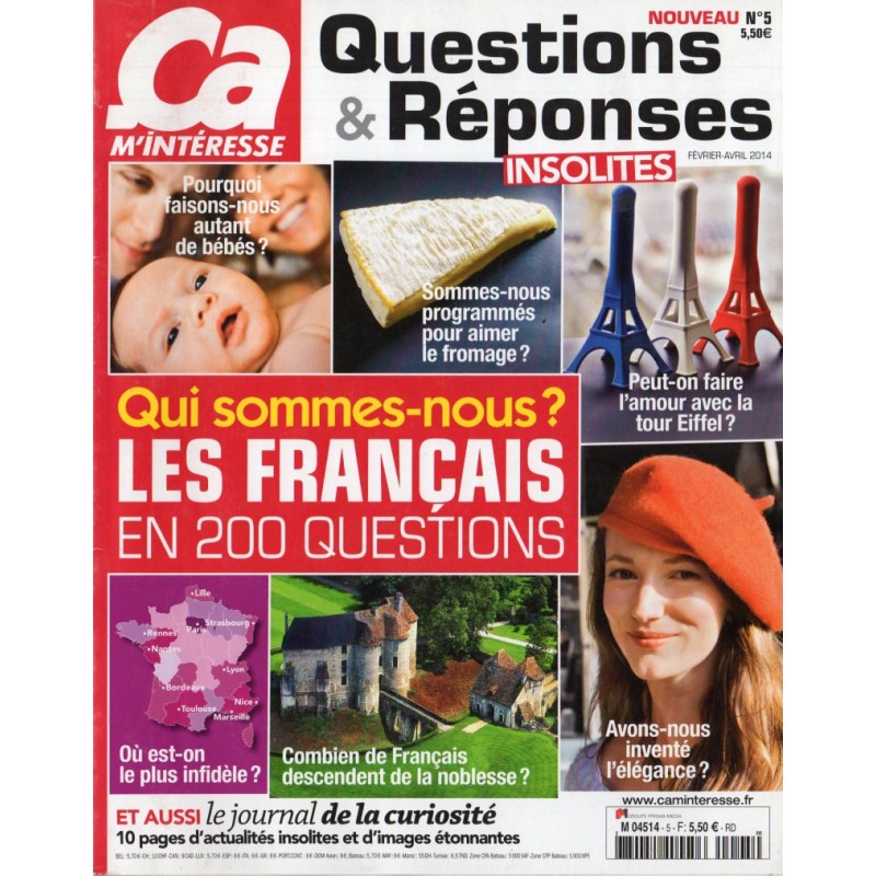 Ça M'intéresse Questions & Réponses n° 5 - Qui sommes nous ?