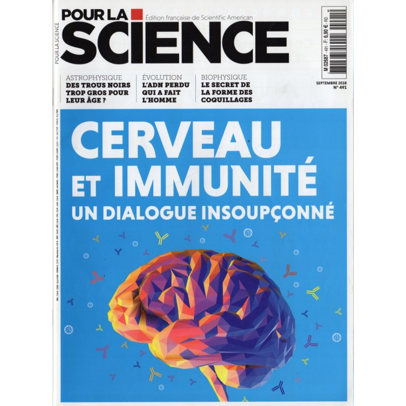 Pour la Science n° 491 - Cerveau et immunité : Un dialogue insoupçonné