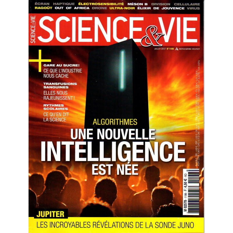 Science & Vie n° 1198 - Algorithmes, une nouvelle intelligence est née
