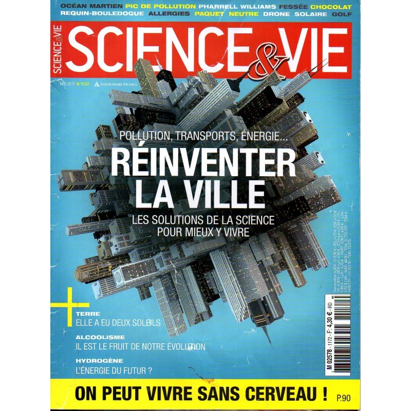 Science & Vie n° 1172 - Pollution, Transports, Énergie, Réinventer la ville