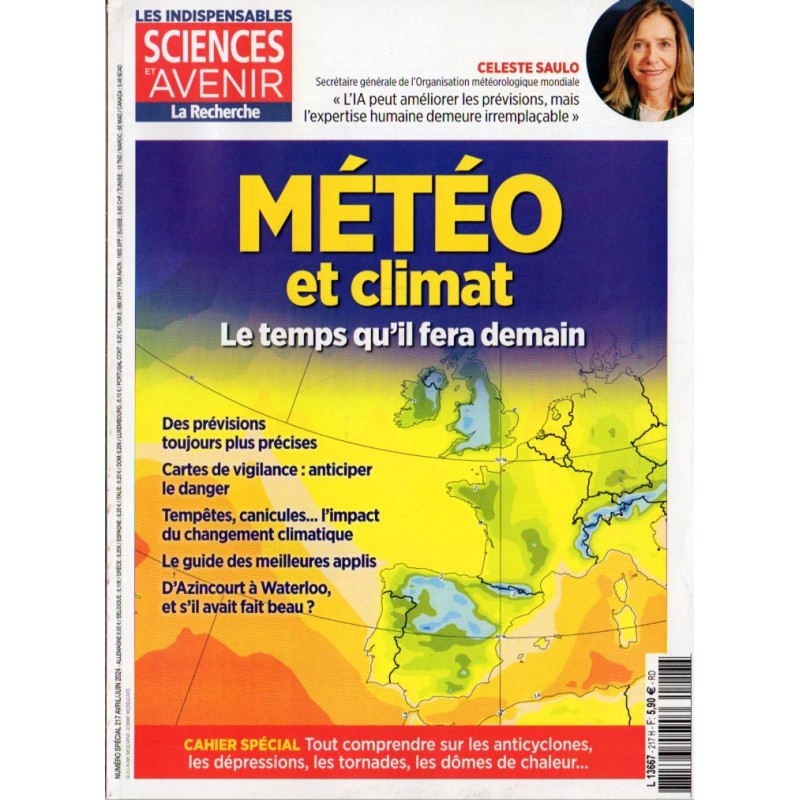 Sciences et Avenir (hors série) n° 217 H - METEO et Climat