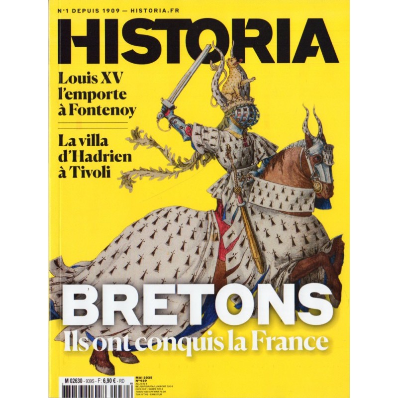Historia n° 939 - BRETONS : Ils ont conquis la France