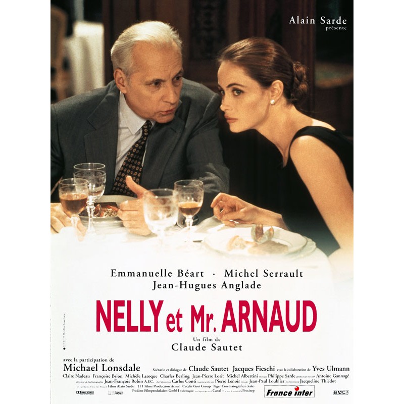 Nelly et Mr. Arnaud (de Claude Sautet avec Michel Serrault) affiche film