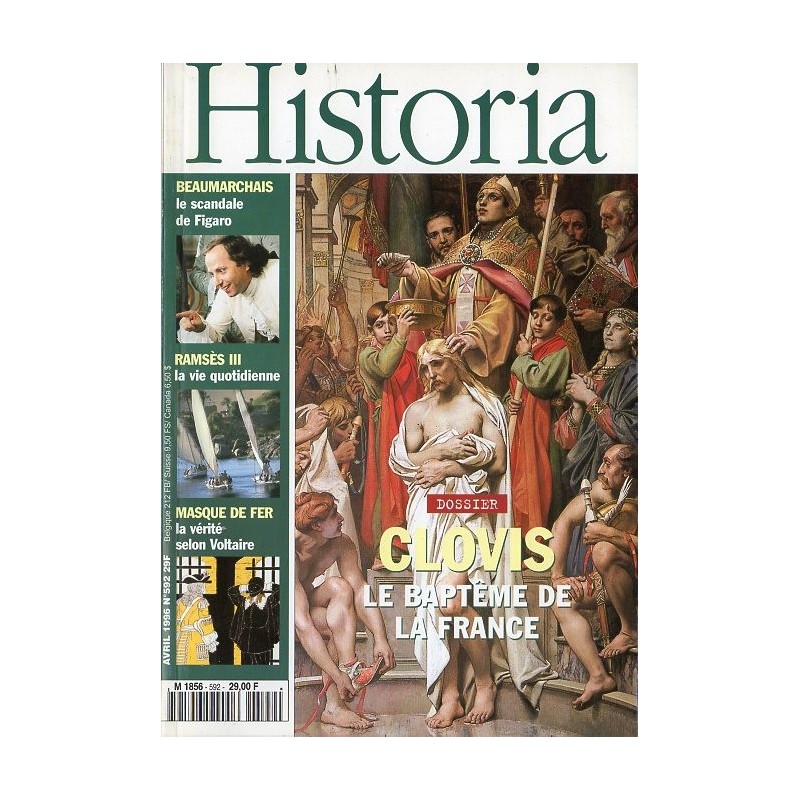 Historia n° 592 - Clovis, le baptême de la France