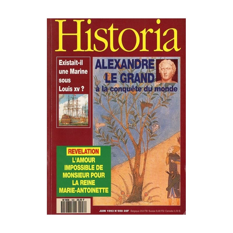 Historia n° 558 - Alexandre le Grand à la conquête du monde