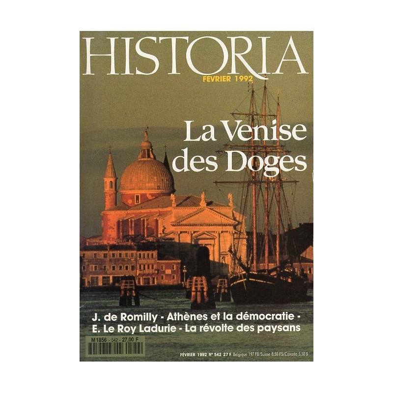 Historia n° 542 - La Venise des Doges