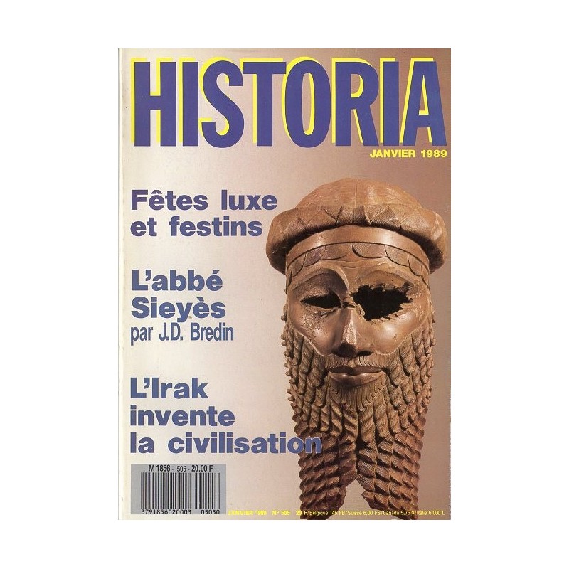 Historia n° 505 - L'Irak invente la civilisation