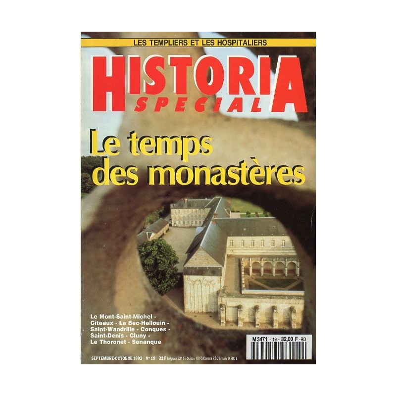 Historia Spécial n° 19 - Le temps des monastères
