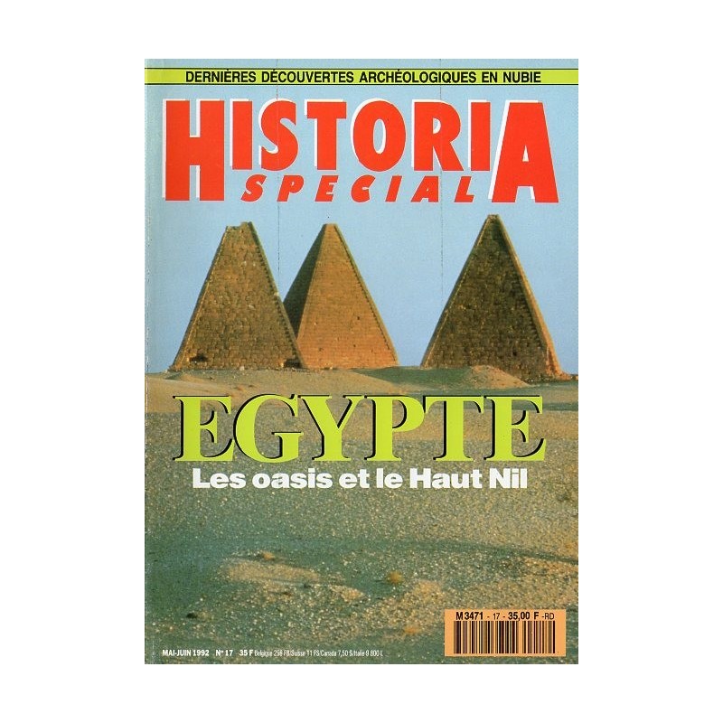 Historia Spécial n° 17 - Égypte, les oasis et le Haut Nil