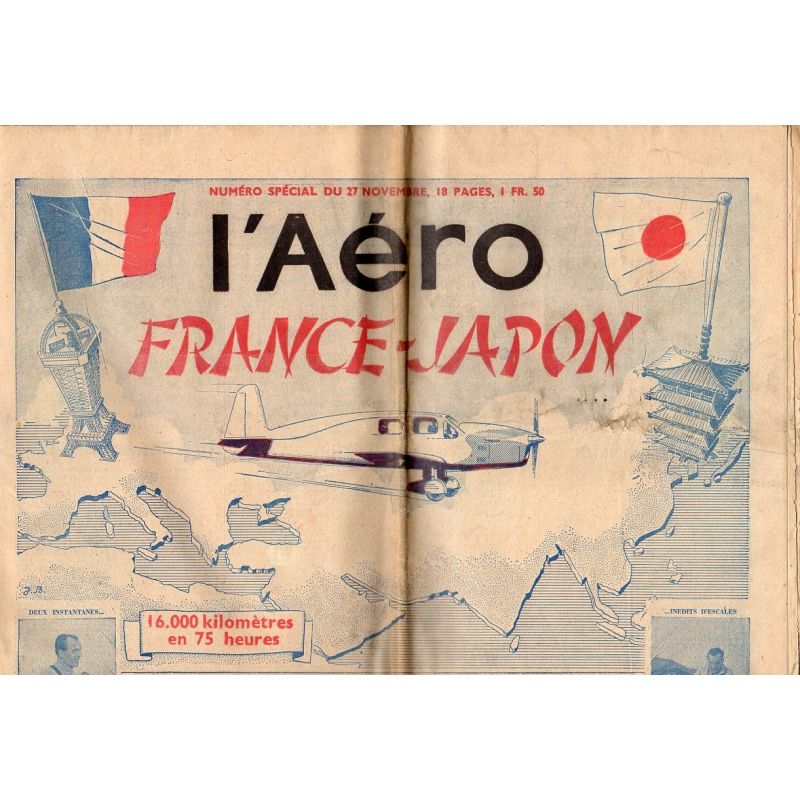 27 novembre 1936 - L'Aéro - Numéro spécial France Japon