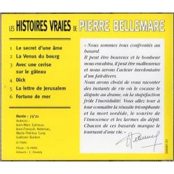 Les Histoires vraies de Pierre Bellemare,  "La lettre de Jérusalem" et 5 autres histoires
