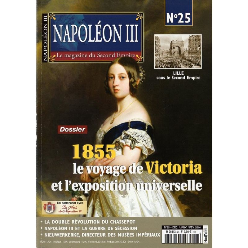 Napoléon III n° 25 - 1855 le voyage de Victoria et l'exposition universelle