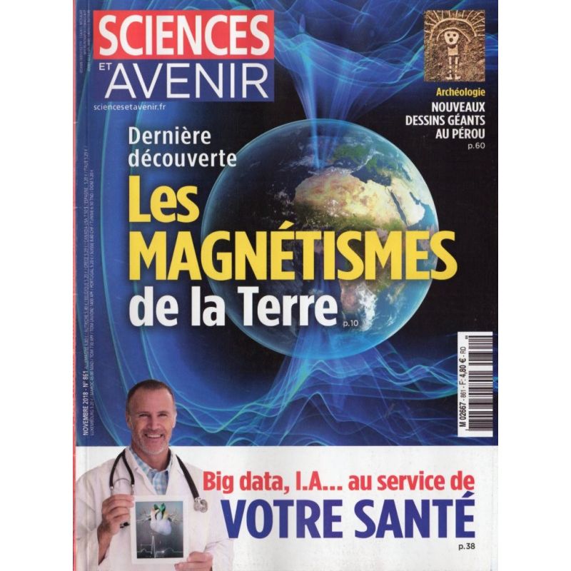 Sciences et Avenir n° 861 - Les Magnétismes de la Terre