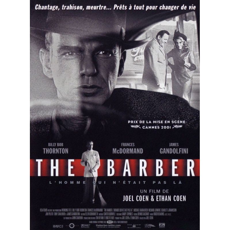 Affiche  The Barber - L'homme qui n'était pas là (de Joel et Ethan Coen)